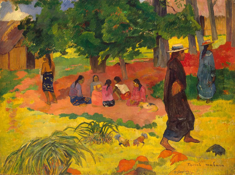Der Sonnenuntergang - Paul Gauguin
