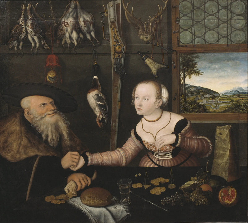 Das unpassende Paar - Lucas Cranach der Ältere