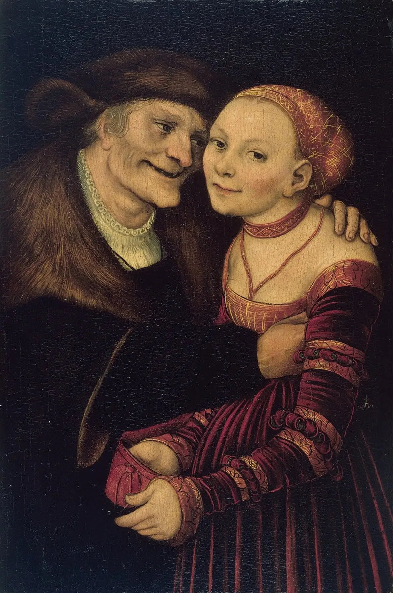 Das unpassende Paar - Lucas Cranach der Ältere