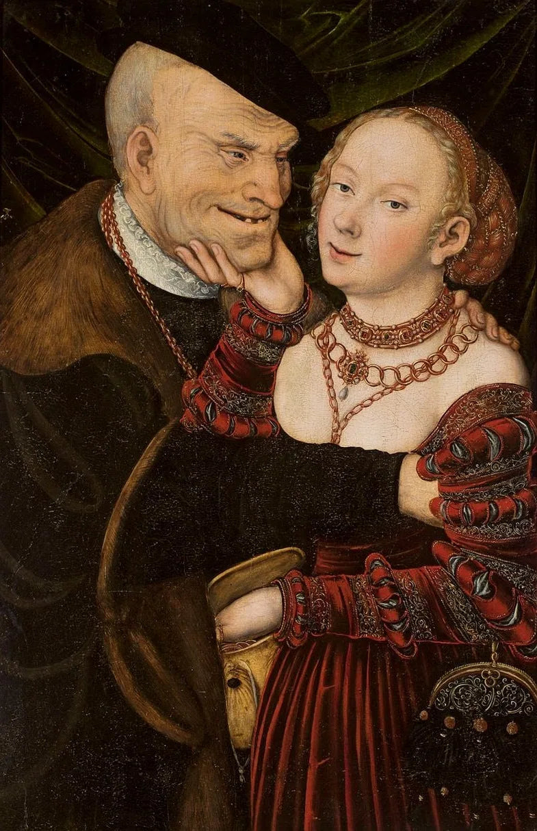 Das unpassende Paar - Lucas Cranach der Ältere