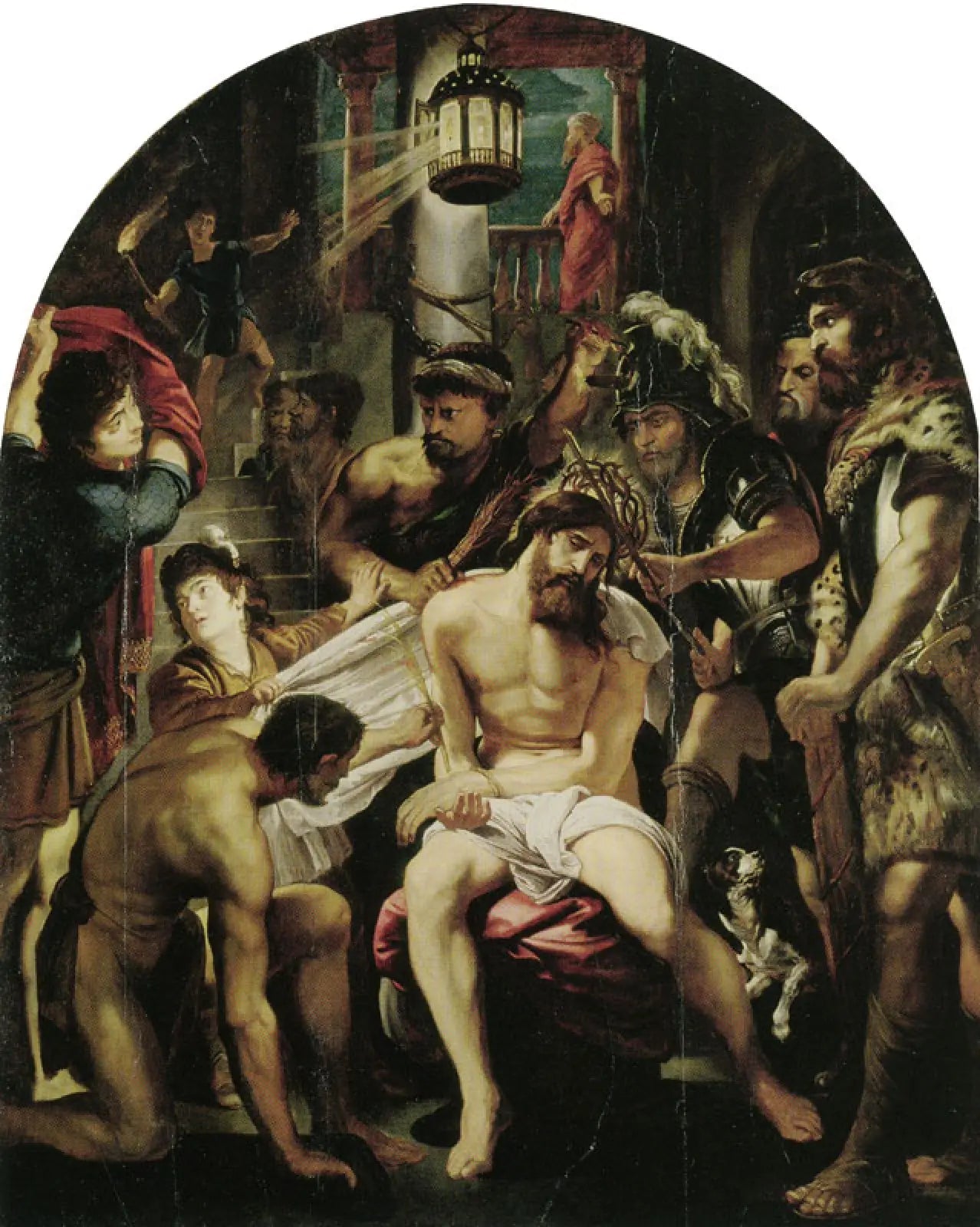 le Couronnement d'épines - Peter Paul Rubens image 1 reproduction artisanale de tableau
