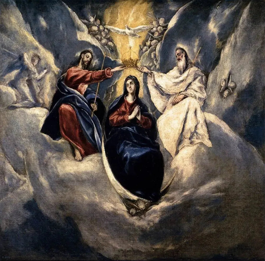 Die Krönung der Jungfrau - El Greco