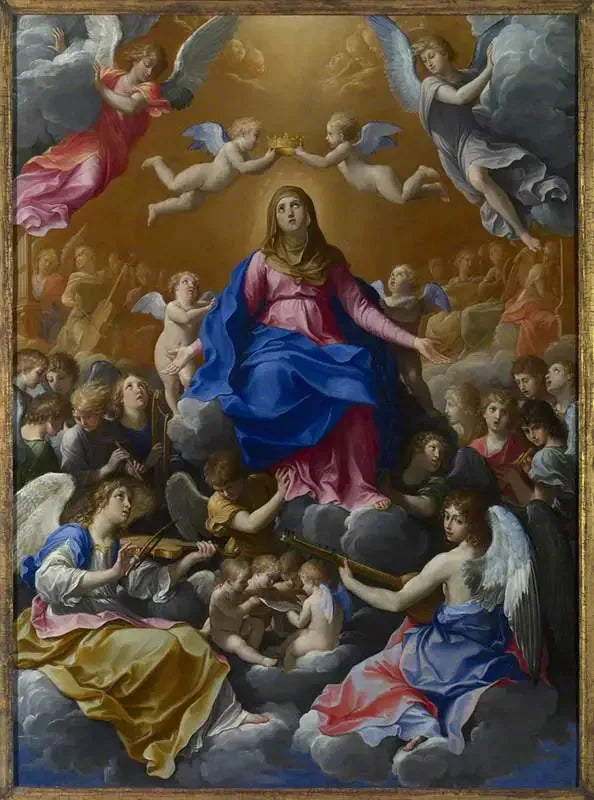 Die Krönung der Jungfrau - Guido Reni