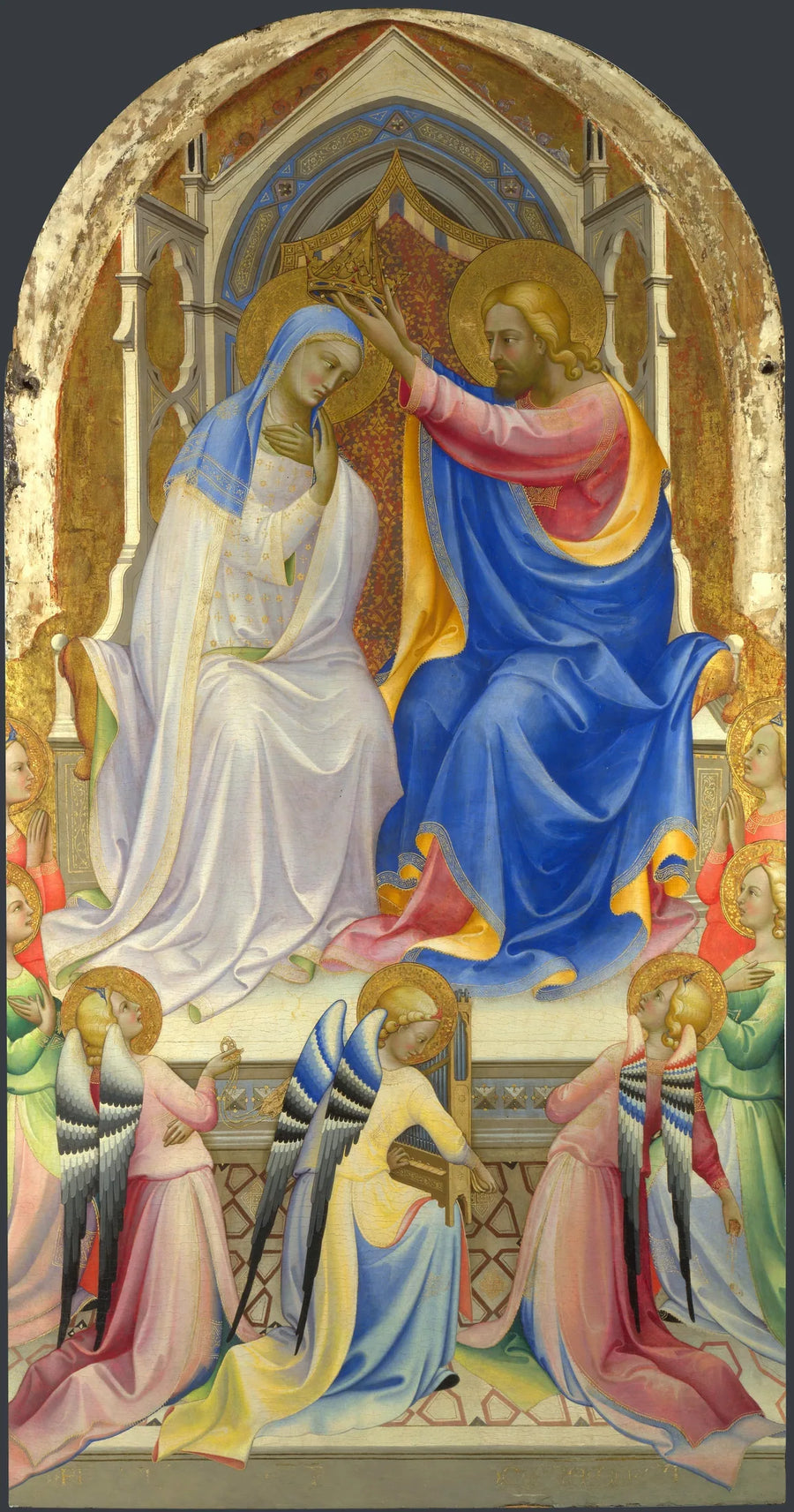 Die Krönung der Jungfrau - Lorenzo Monaco