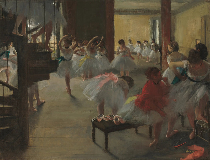 Der Tanzkurs - Edgar Degas