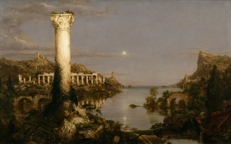 Der Kurs des Imperiums : Verheerung - Thomas Cole