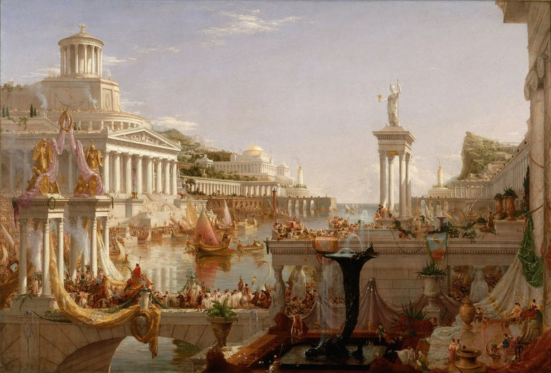 Der Kurs des Imperiums : Verbrauch - Thomas Cole