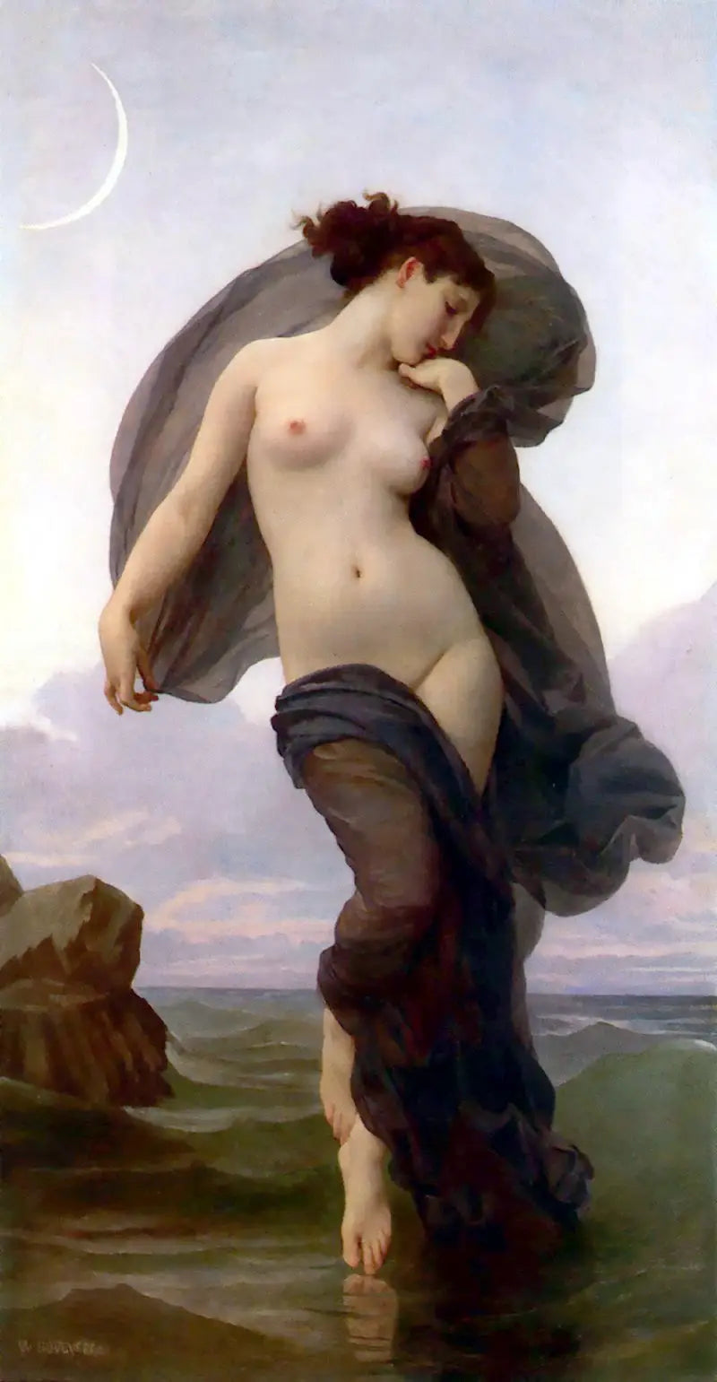 Der Dämmerung - Bouguereau