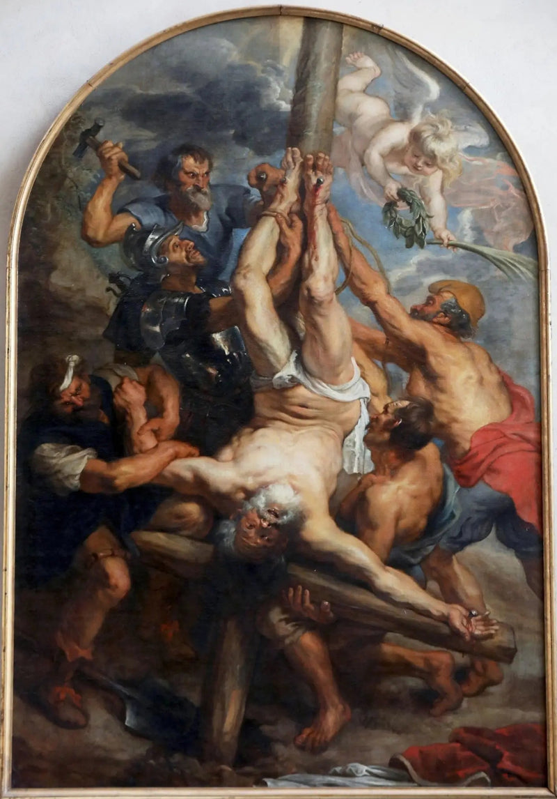 Die Kreuzigung des Heiligen Petrus - Peter Paul Rubens