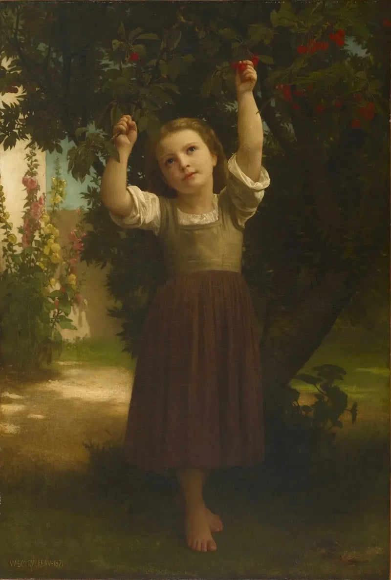 Der Kirschpflücker - Bouguereau