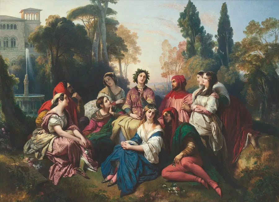 Der Decameron. - Franz Xaver Winterhalter