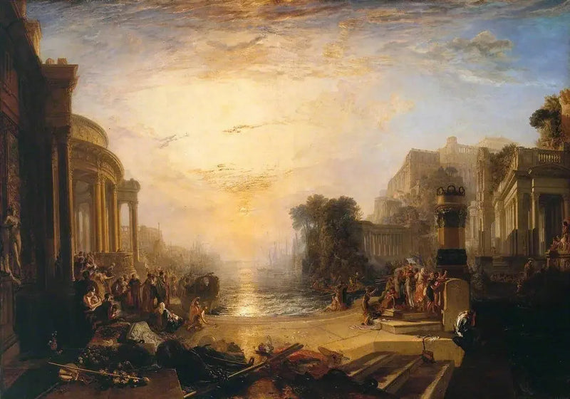Der Niedergang des karthagischen Reiches - J. M. W. Turner
