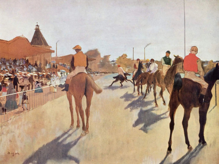 Die Parade - Edgar Degas