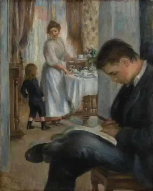 Das Frühstück in Berneval - Pierre-Auguste Renoir