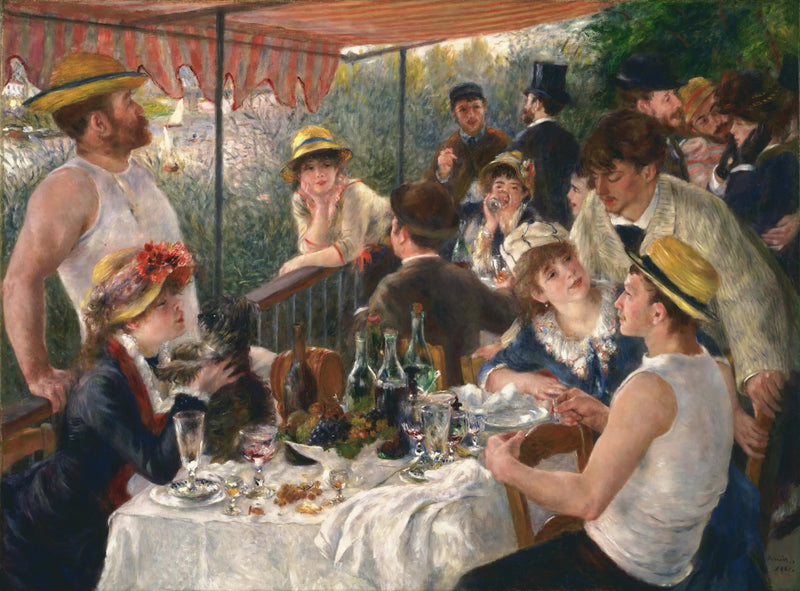 Das Frühstück der Ruderer - Pierre-Auguste Renoir