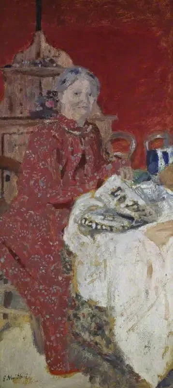 Das Frühstück - Édouard Vuillard