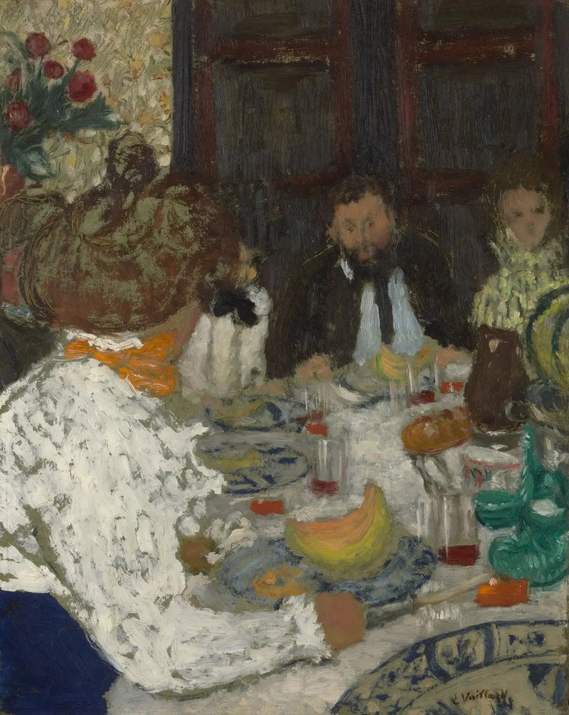 Das Frühstück - Édouard Vuillard