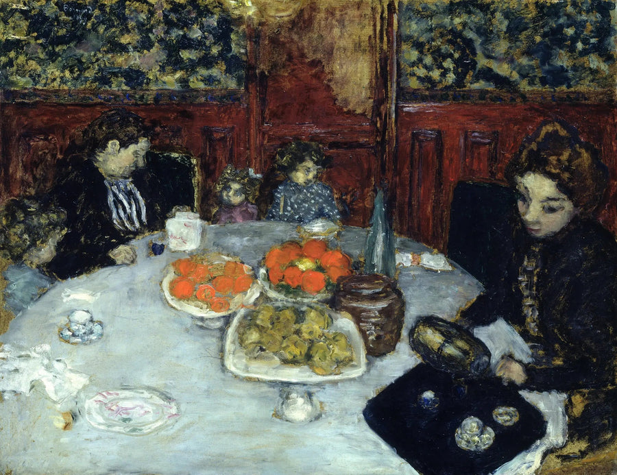 Das Frühstück - Pierre Bonnard