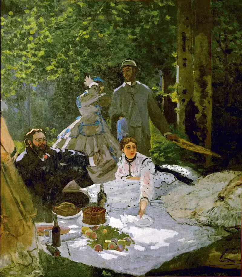 Das Frühstück im Grünen - Claude Monet
