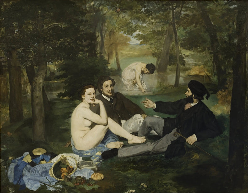 Das Frühstück im Freien - Édouard Manet