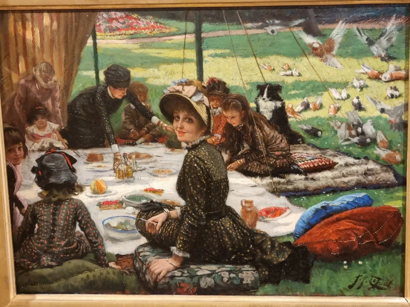Das Frühstück im Gras - James Tissot