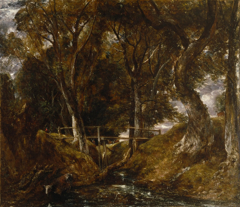 Der Dell in Helmingham Park - John Constable