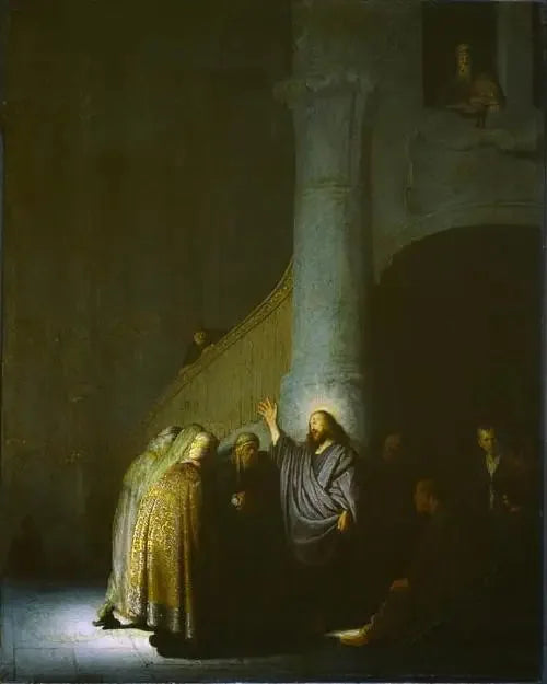 Le denier de César - Rembrandt image 1 reproduction réalisée par Alpha Reproduction