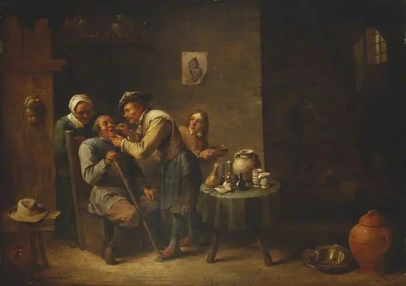 Der Zahnarzt - David Teniers der Jüngere