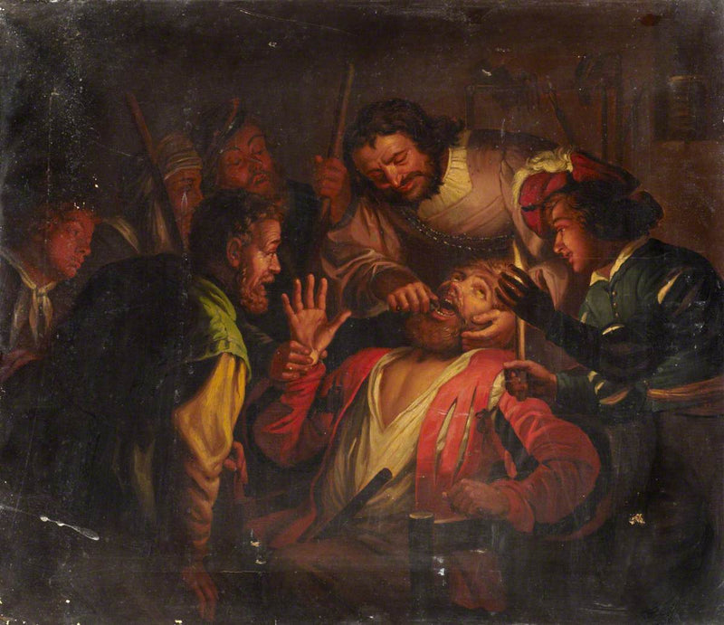 Der Zahnarzt - Gerrit van Honthorst