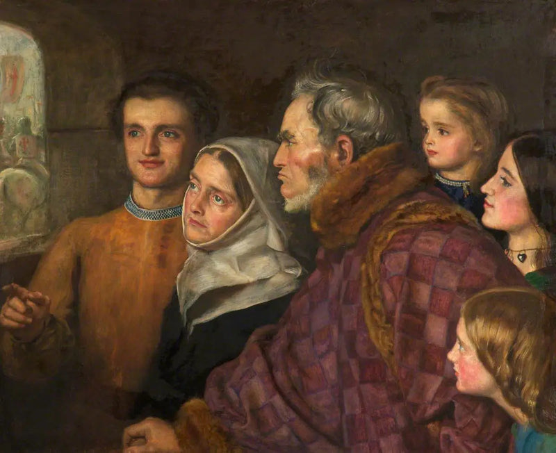 Der Kreuzzug - John Everett Millais
