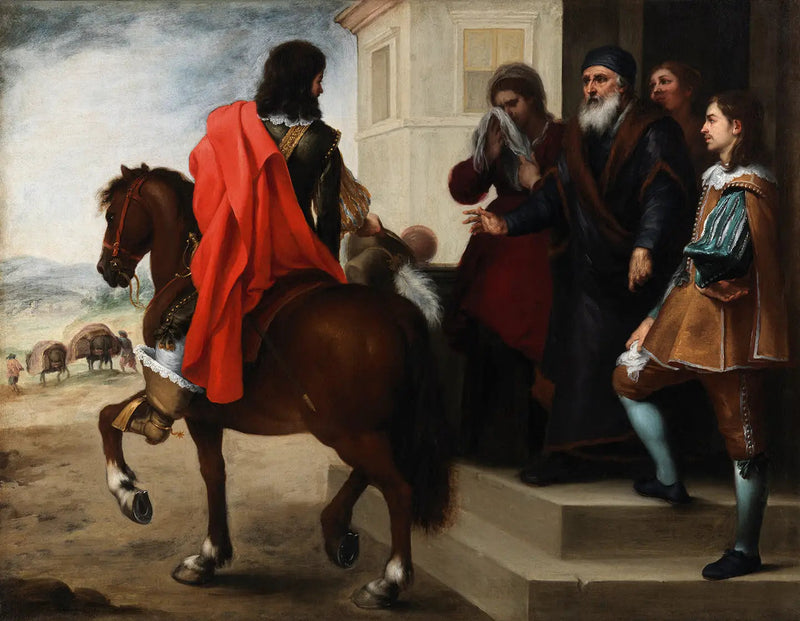 Der Abschied des verlorenen Sohnes - Bartolomé Esteban Murillo