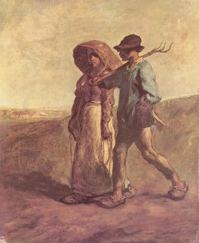Die Abfahrt zur Arbeit - Jean-François Millet