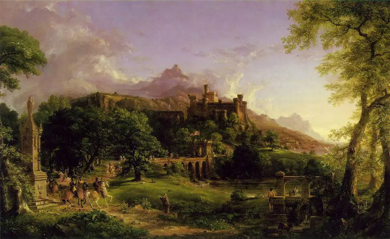 Der Abfahrt - Thomas Cole