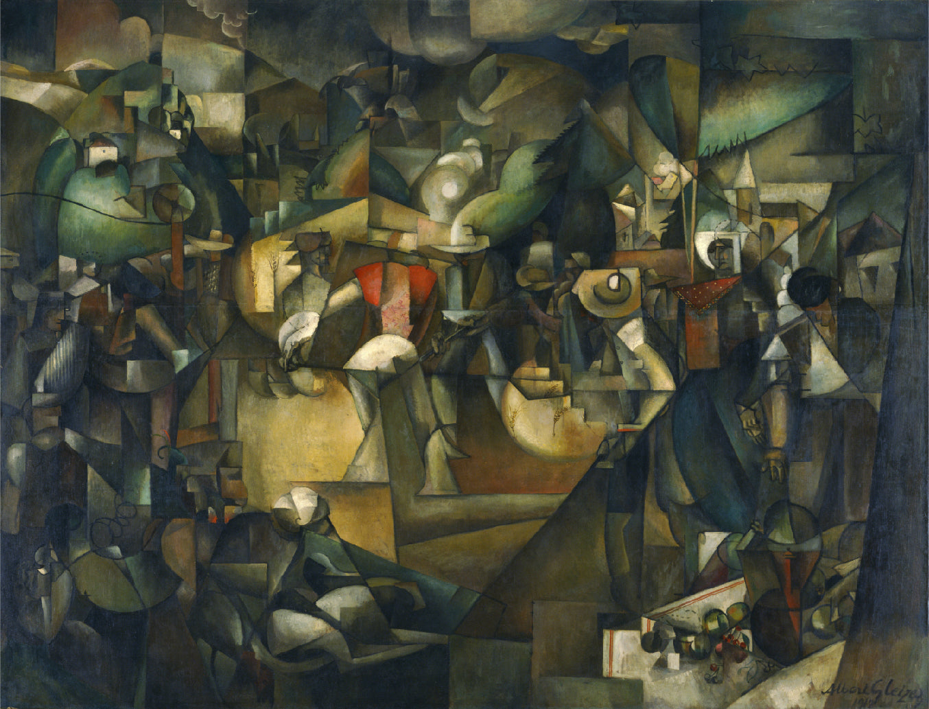 Das Dépiquage des Moissons - Albert Gleizes