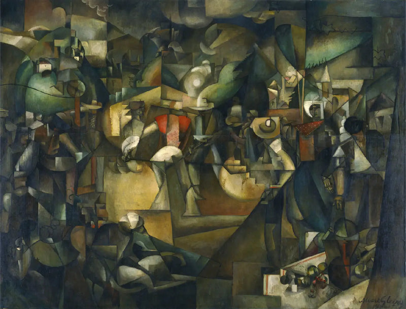 Das Dépiquage des Moissons - Albert Gleizes