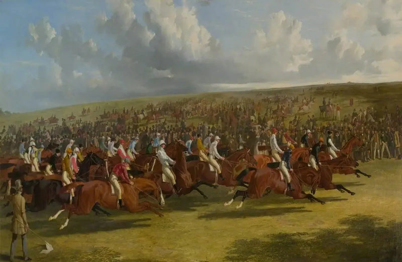 Der Derby, 1844 : der Start - John Frederick Herring, Sr.
