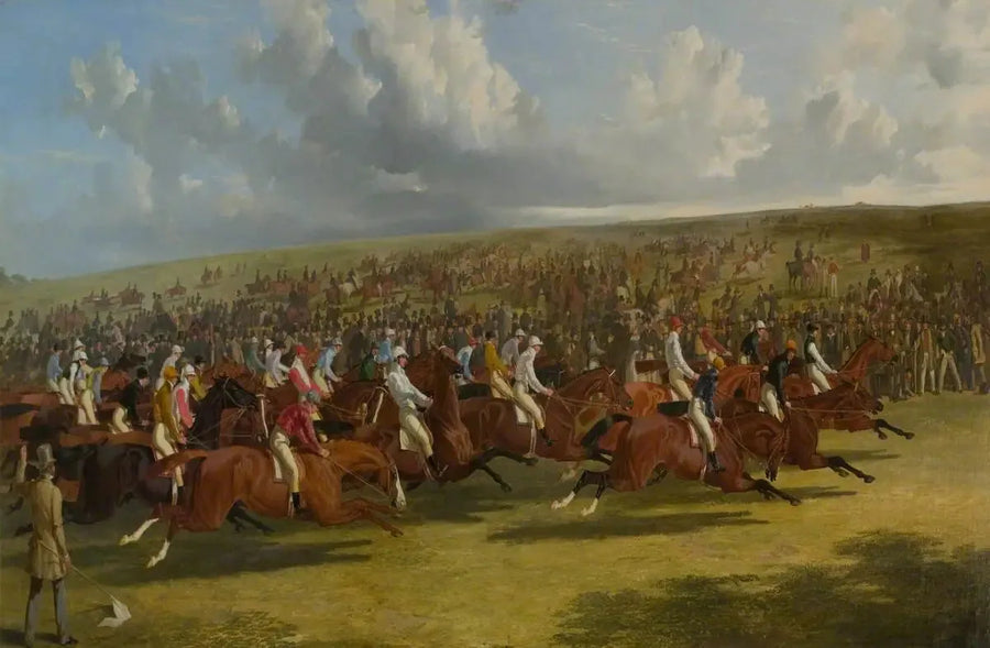 Der Derby, 1844 : der Start - John Frederick Herring, Sr.
