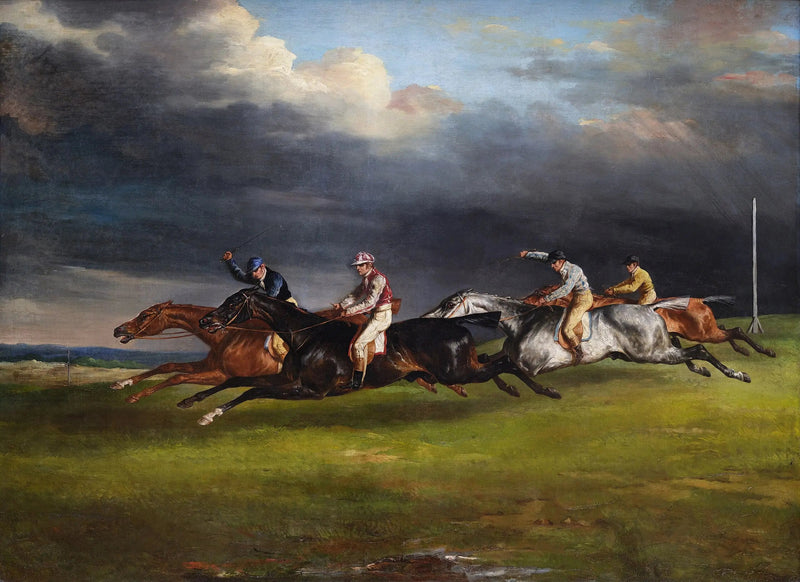 Das Epsom-Derby - Théodore Géricault