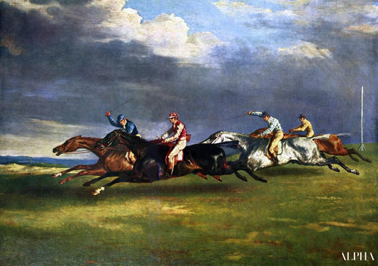 Le Derby d'Epsom - Théodore Géricault - Reproductions de tableaux et peintures haut de gamme