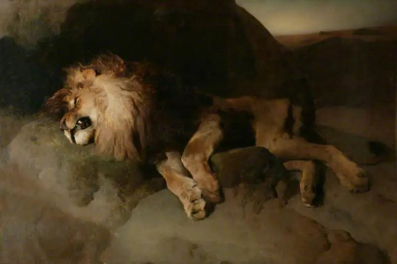 Die Wüste - Edwin Henry Landseer