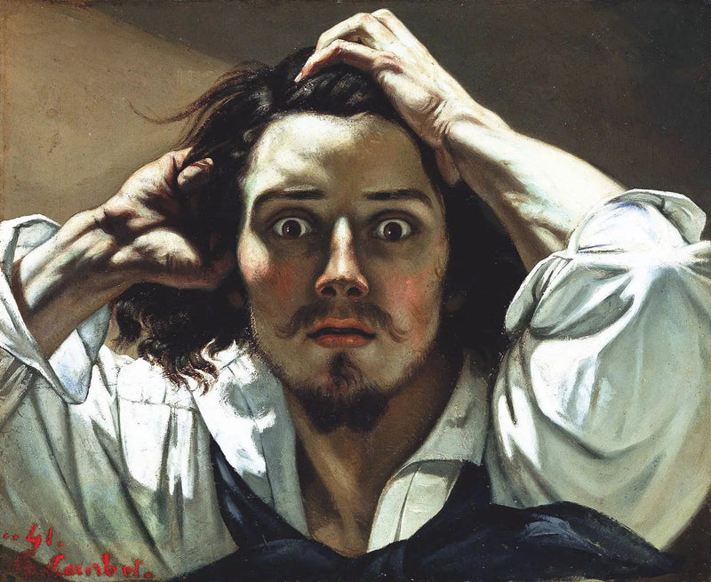Der Verzweifelte - Gustave Courbet