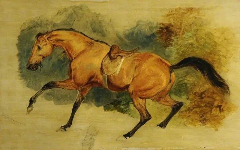 Der Ritter des Grafen d'Orsay - Edwin Henry Landseer