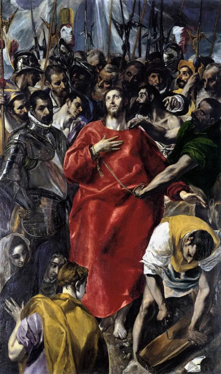 Die Enthüllung Christi. Sammlung Contini Bonacossi - El Greco