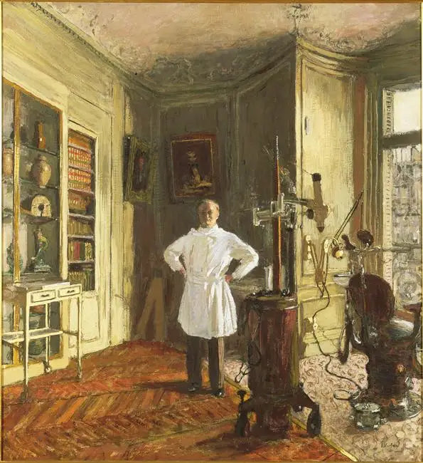 Der Arzt Louis Viau - Édouard Vuillard