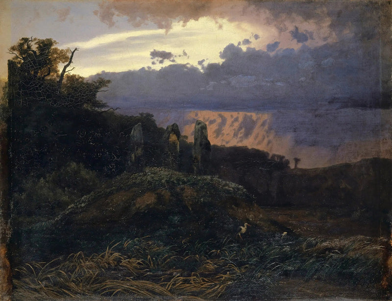 Der Dolmen - Arnold Böcklin