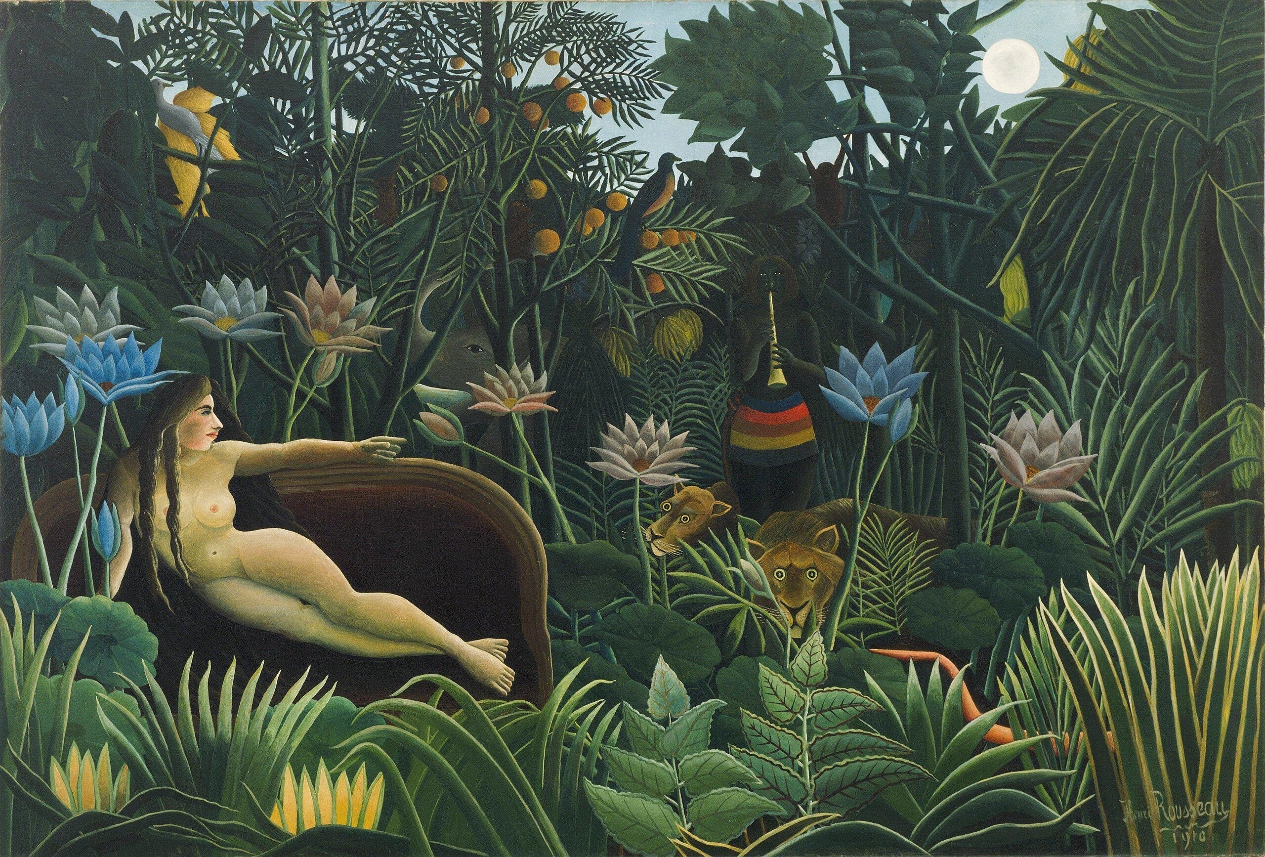 Der Donjon - Henri Rousseau