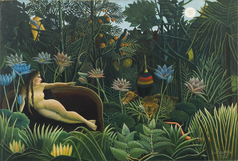 Der Donjon - Henri Rousseau
