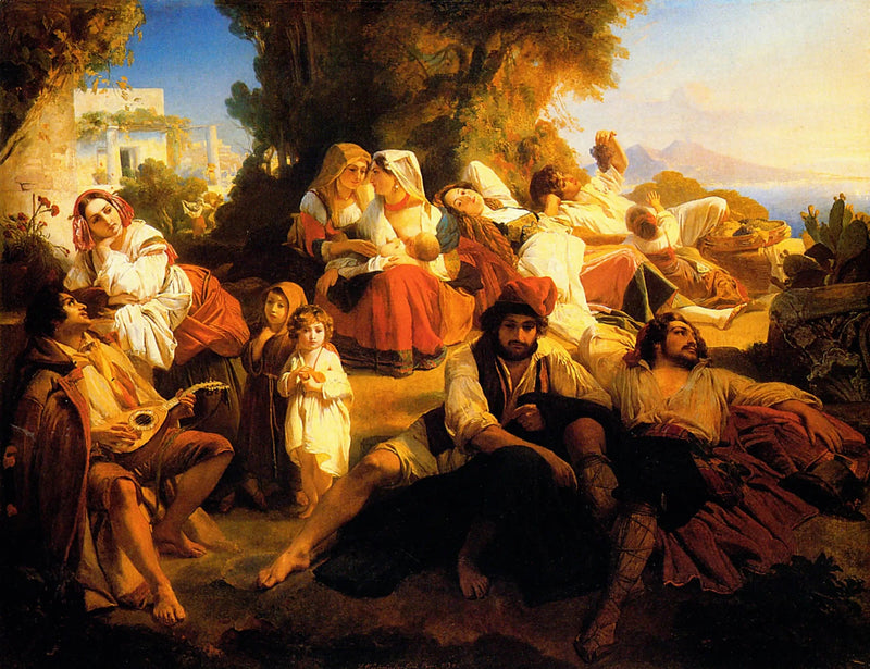Das sanfte Faulenzen - Franz Xaver Winterhalter