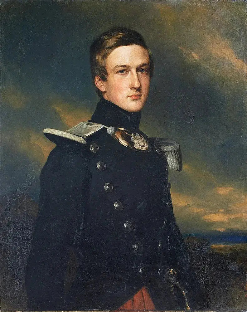 Der Herzog von Aumale im Oberst des leichten Jägers des XVII. - Franz Xaver Winterhalter