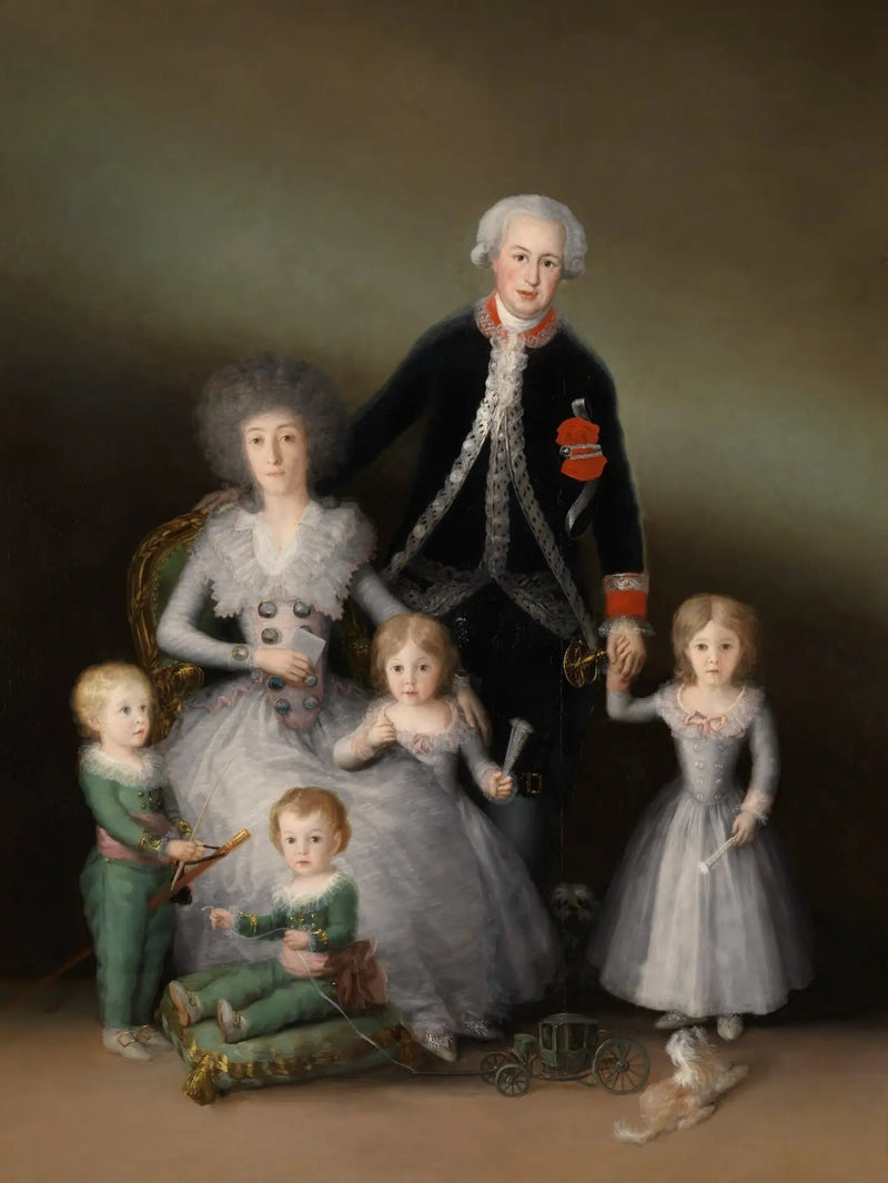 Der Herzog von Osuna und seine Kinder - Francisco de Goya